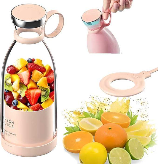 MIXEN Fresh Juice Portable Blender, 350ML Mini Juicer Used School/Office/Workout/Travel Use